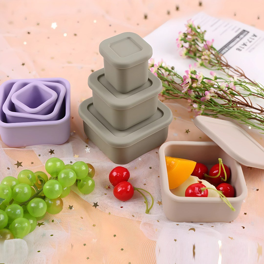 BPA-Free Mini Silicone Kids Snack Set – European Household - Lebanon