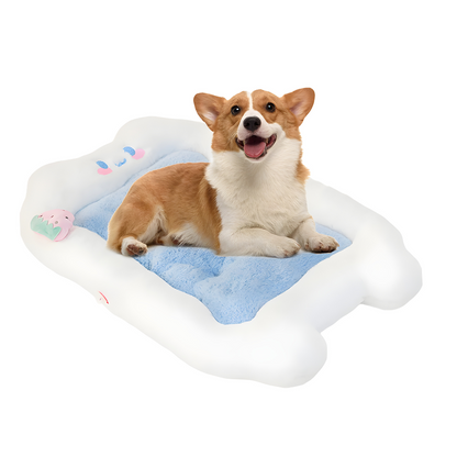 Plush Cotton Pet Bed for Cozy Comfort