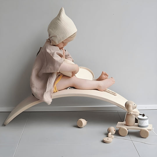 Curved Wooden multi-function Balance Board –European Household-Lebanon