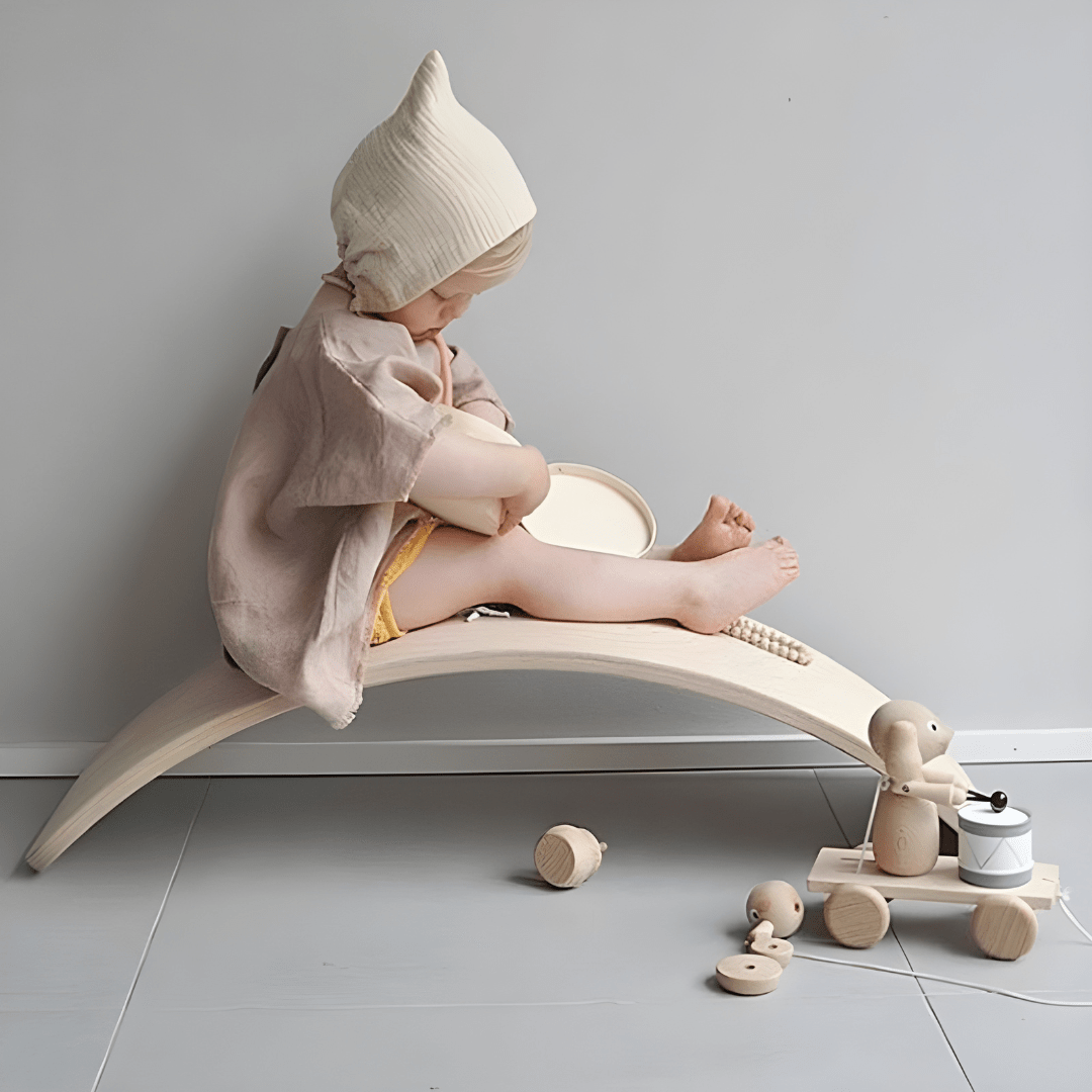 Curved Wooden multi-function Balance Board –European Household-Lebanon