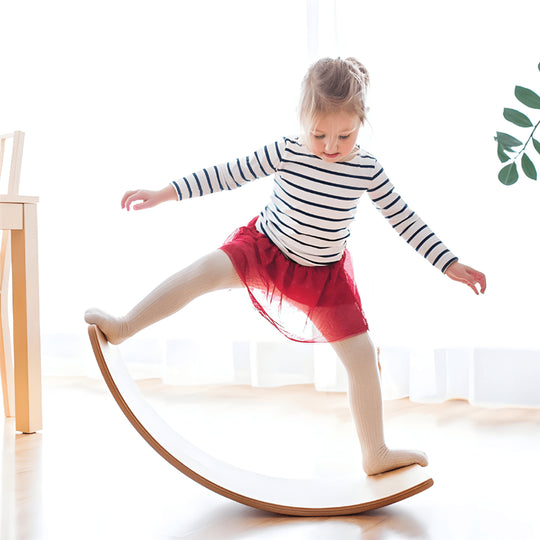 Curved Wooden multi-function Balance Board –European Household-Lebanon