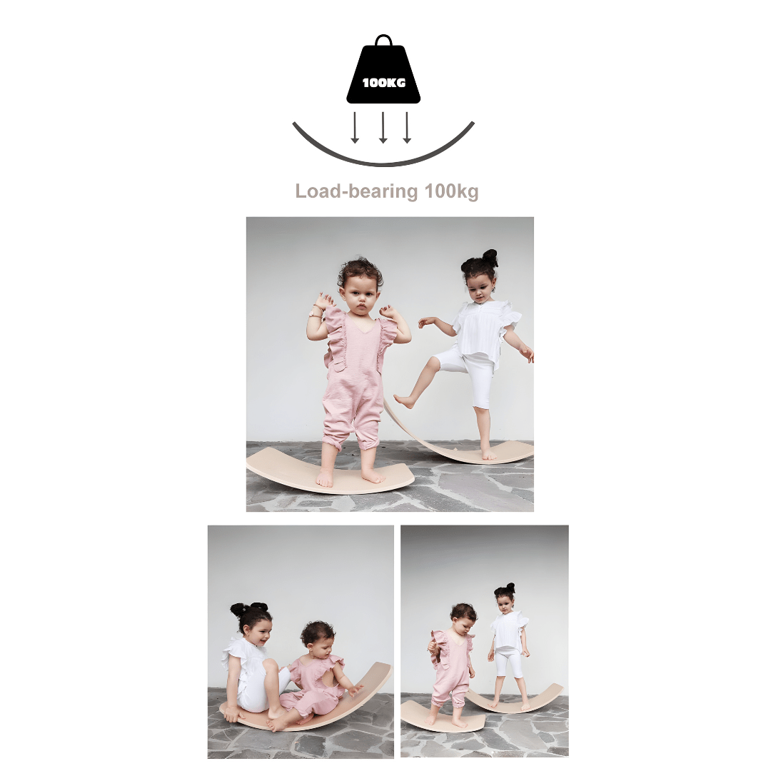 Curved Wooden multi-function Balance Board –European Household-Lebanon