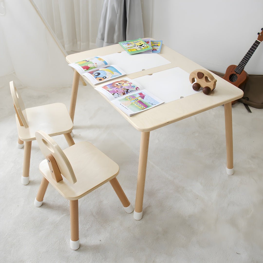 Montessori Birch Wooden Sensory Table – European Household - Lebanon
