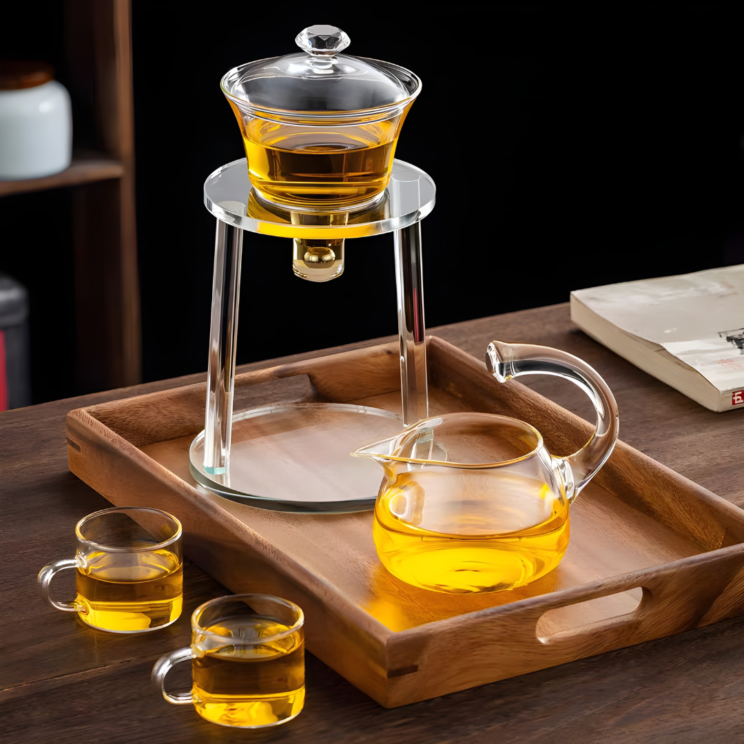 Beautiful Full Set Premium Glass Teapot Collection