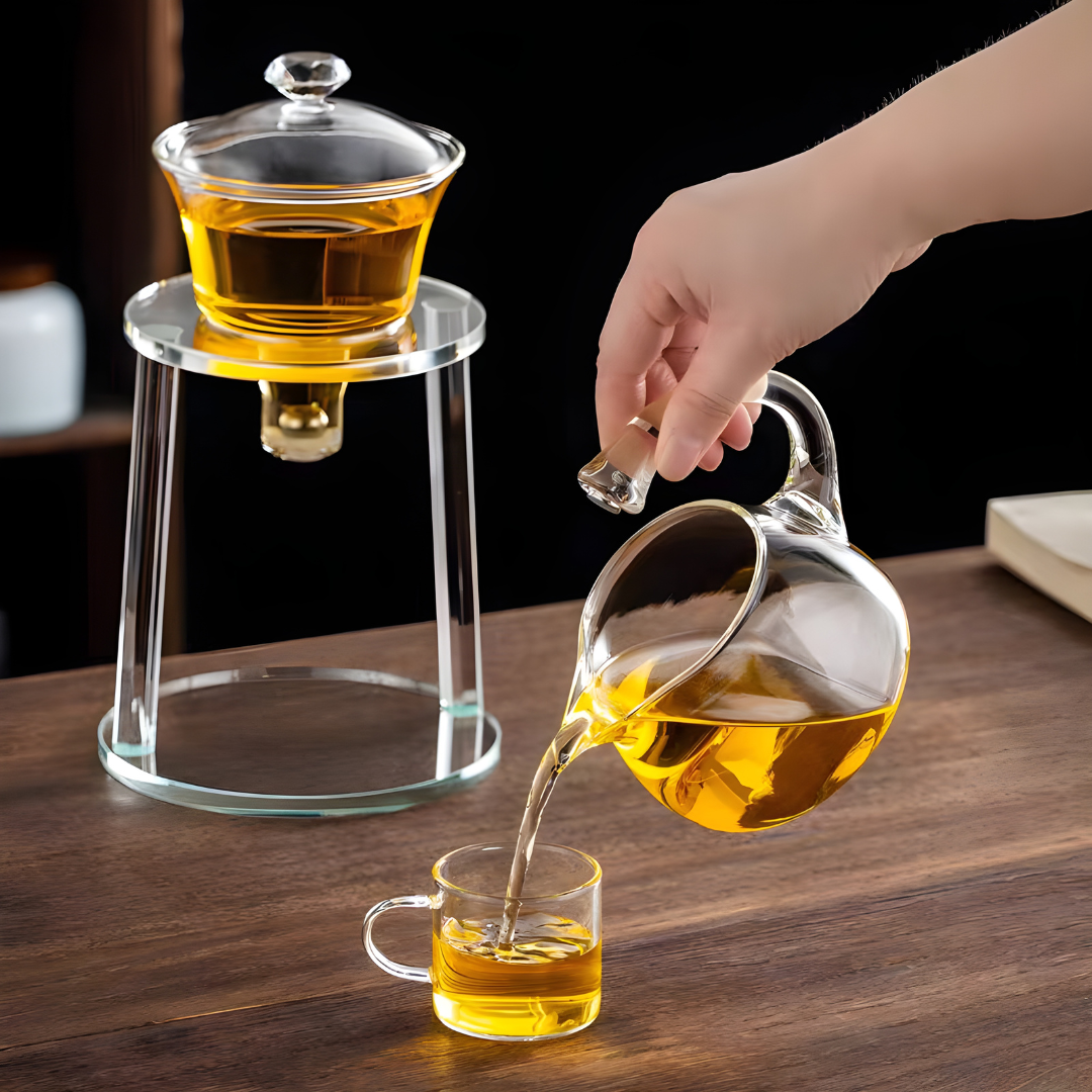 Beautiful Full Set Premium Glass Teapot Collection