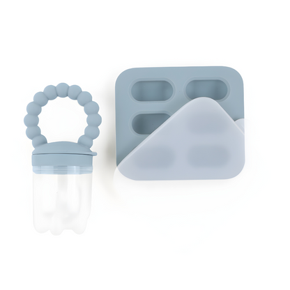 Eco-Friendly Silicone Ice Cube and Pacifier Set