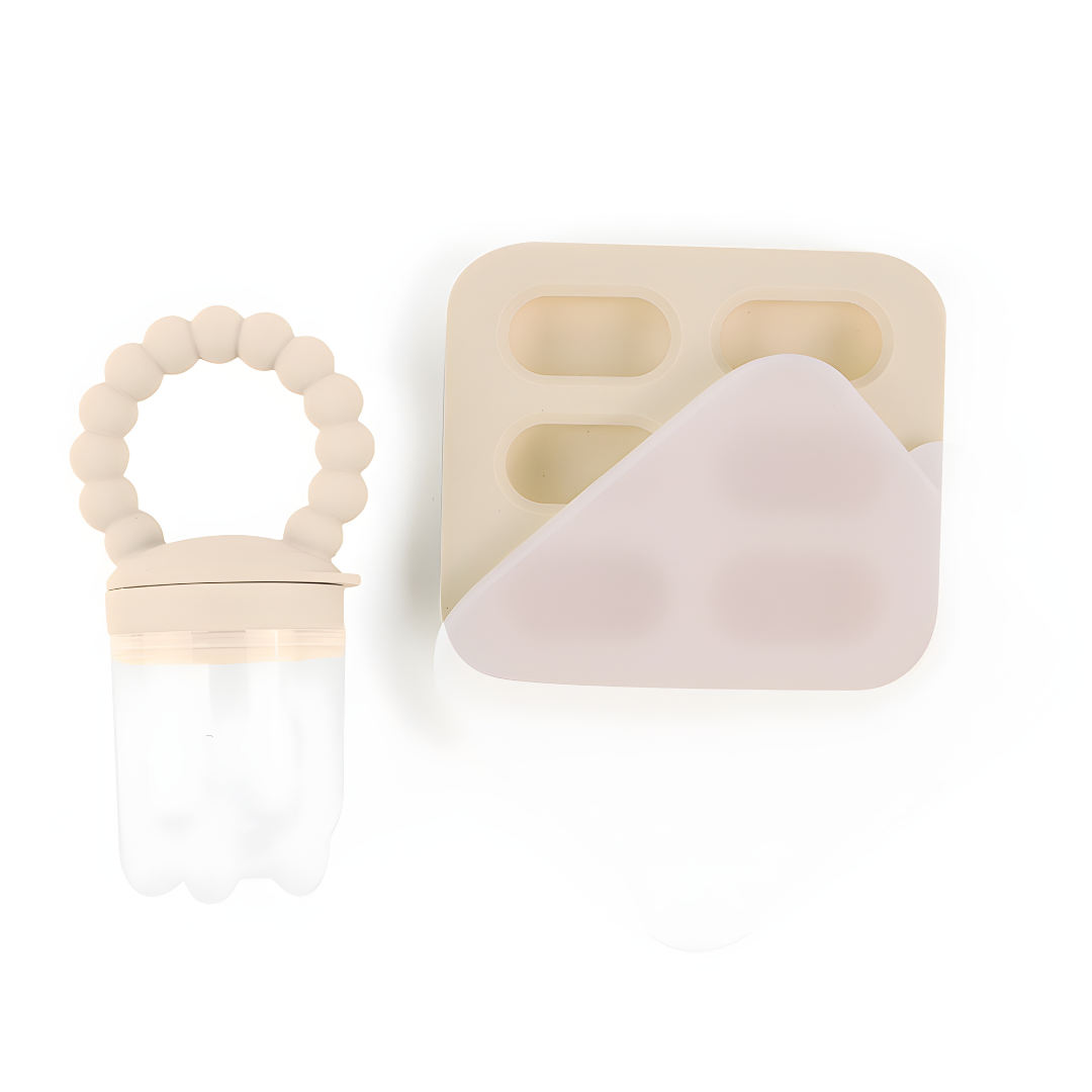 Eco-Friendly Silicone Ice Cube and Pacifier Set