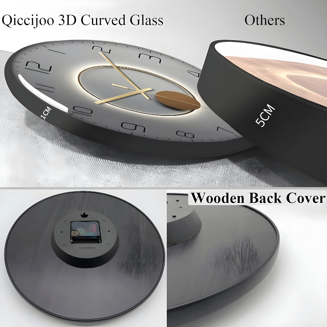 Modern Bold Wall Clock - Add Style to Your Space with Timeless Elegance ...