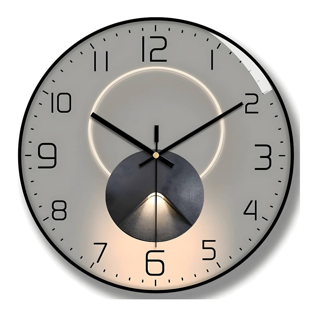 Modern Ultra-Thin Silent Wall Clock - European Household - Lebanon