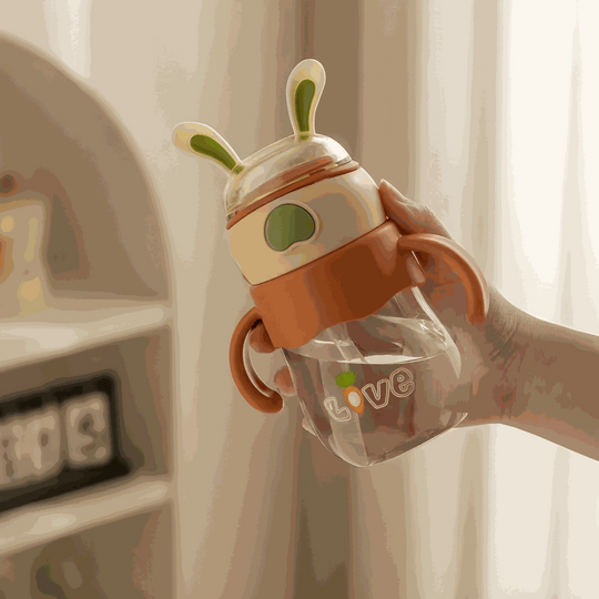 زجاجة مياه صديقة للبيئة للأطفال خالية من مادة BPA سعة 350 مل