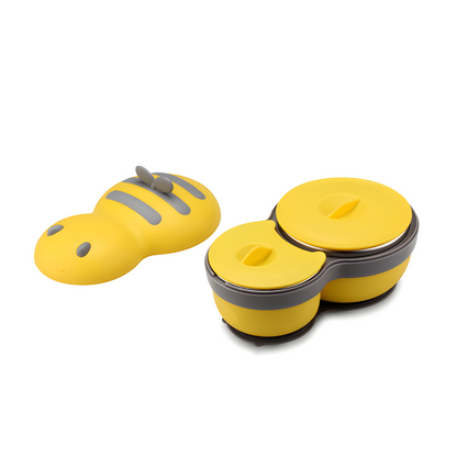 YOBOX Premium Little Bee Baby Feeding Set