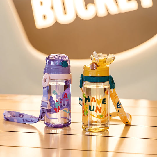 520ml BPA-Free Kids Water Bottle with Straw | Lebanon