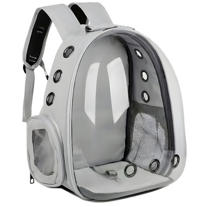 Expandable Transparent Pet Carrier Backpack Travel