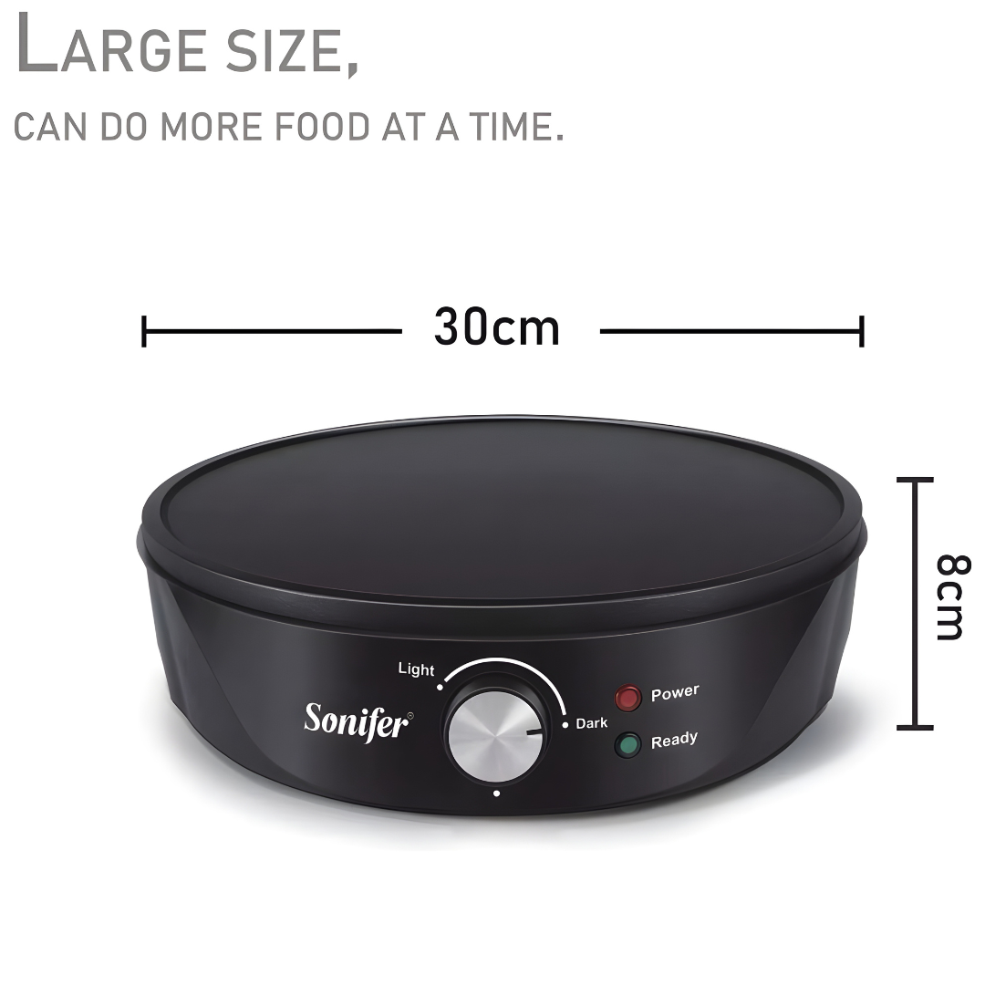 1200W Non-Stick Sonifer Crepe Maker