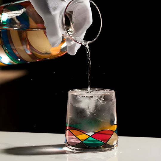 Levendige Elegantie Glazen Kannenset 1200ML