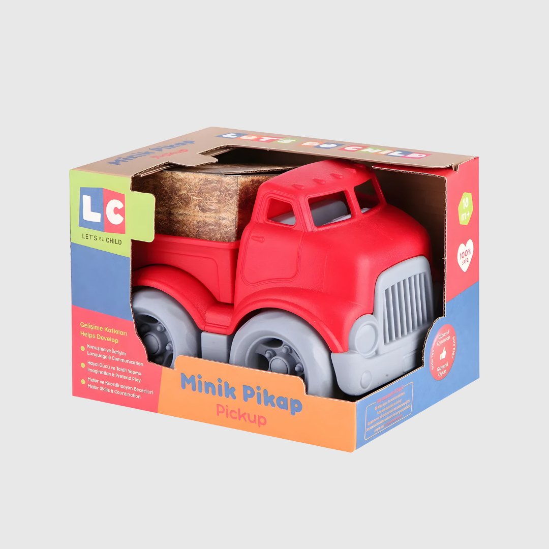 Lets Be Child Toy Red Mini Pickup