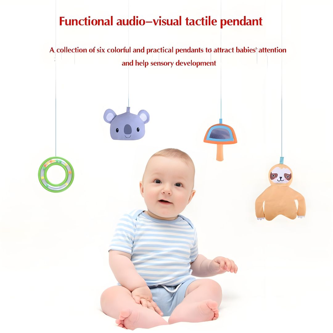 Eco-friendly Kick & Play Piano Gym 0–36 months – colorful baby play mat with piano and toys