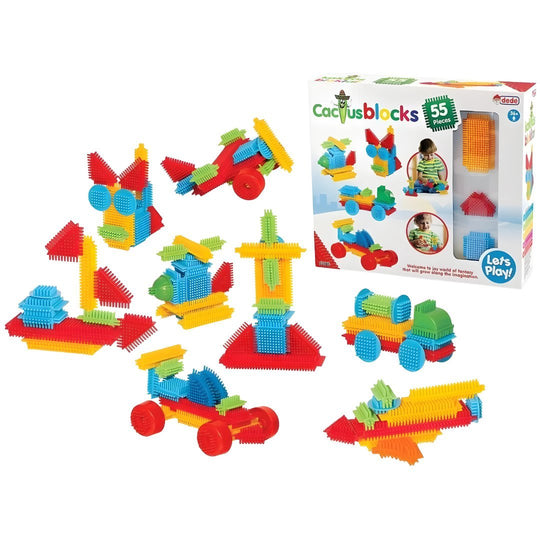 Cactus Blocks 55-Piece Creative Set