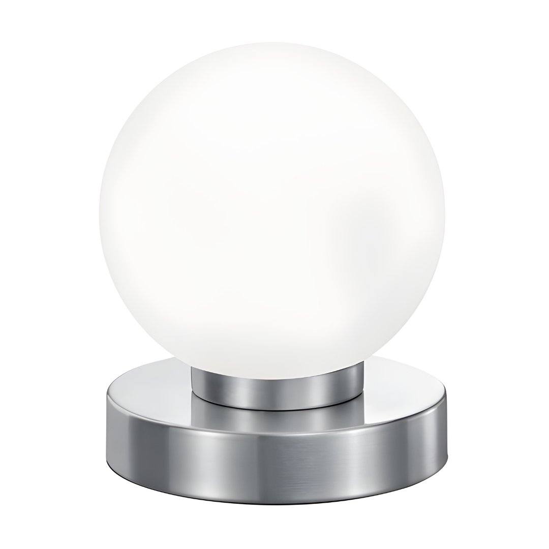 LED Table Lamp - Satin Glass Shade | European Household