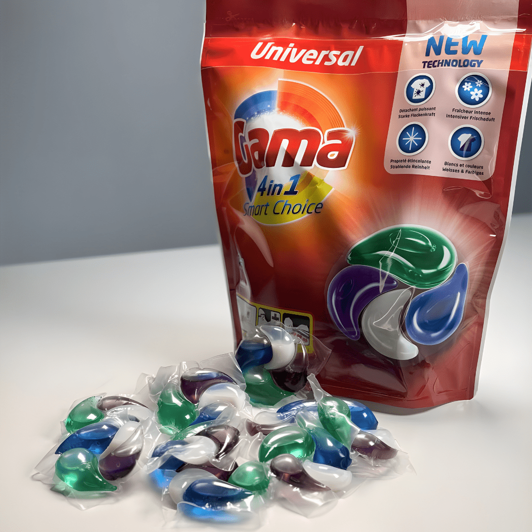 Gama 4-in-1 Smart Choice Laundry Capsules – 30 pcs | Made in Spain