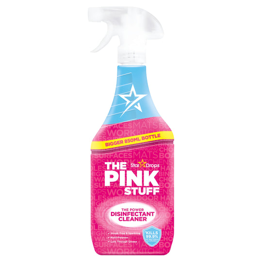The Pink Stuff Power Disinfectant Cleaner 850ml – UK Made