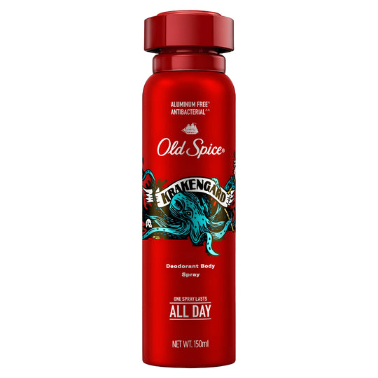 OLD SPICE Krakengard Aerosol Deodorant for Men 150ml – Premium Quality, EU Made