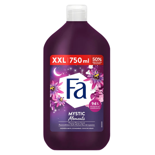 Fa Mystic Moments Unisex Shower Gel 750ml – EU Made – Passion Flower Scent

