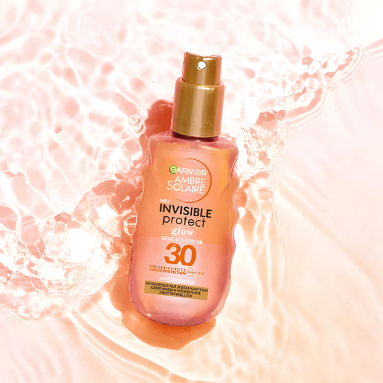 Garnier Ambre Solaire SPF 30 Invisible Glow Spray – 150ml – Made in France

