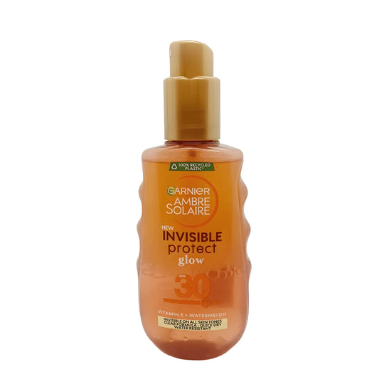 Garnier Ambre Solaire SPF 30 Invisible Glow Spray – 150ml – Made in France

