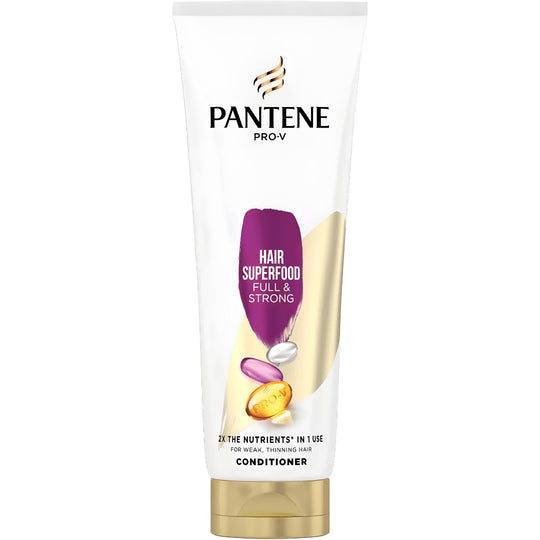 Pantene Hair Superfood Full & Strong Conditioner 275ml – EU Made