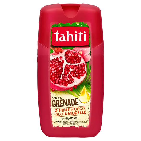 Tahiti Pomegranate & Coconut Oil Shower Gel 250ml – EU Made

