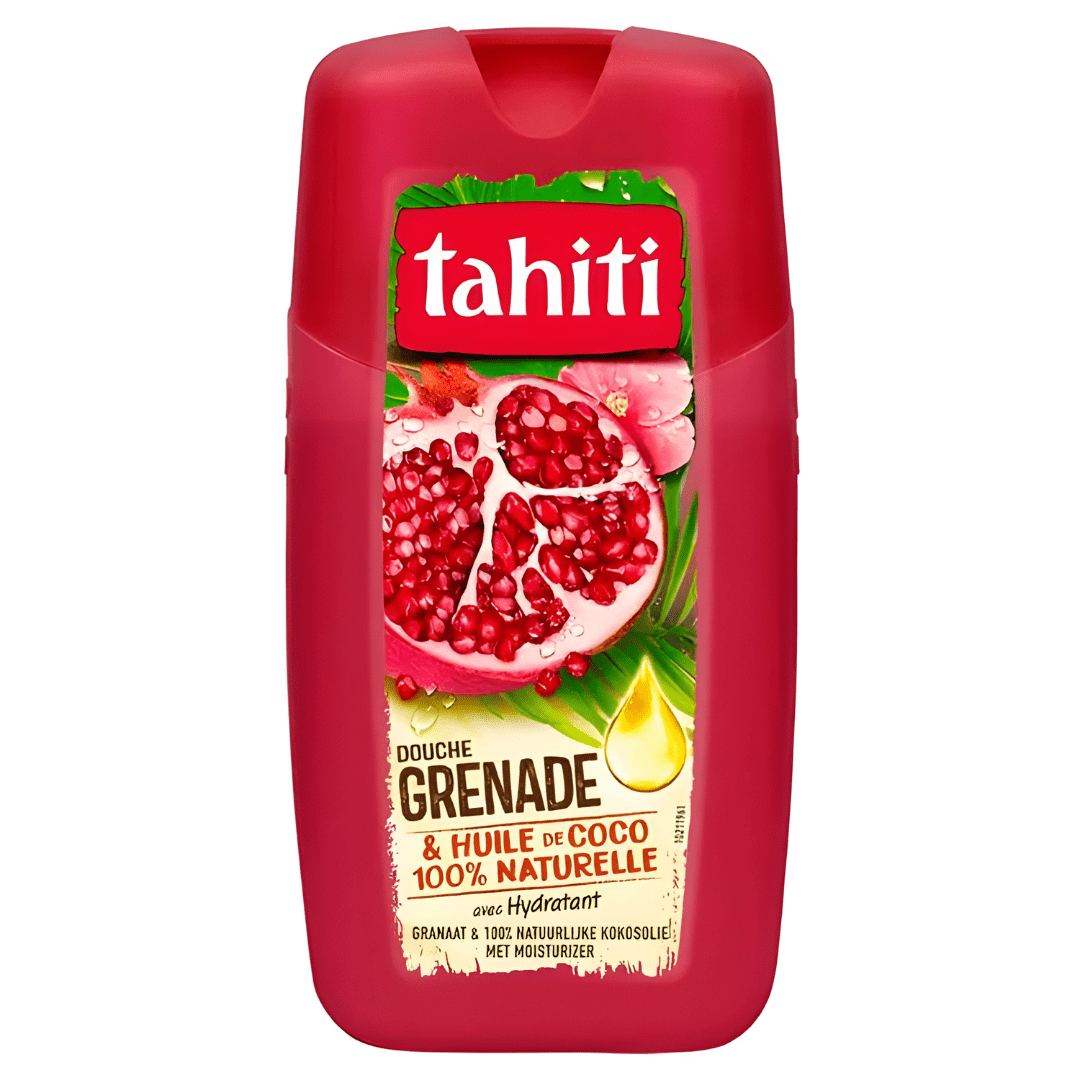 Tahiti Pomegranate & Coconut Oil Shower Gel 250ml – EU Made

