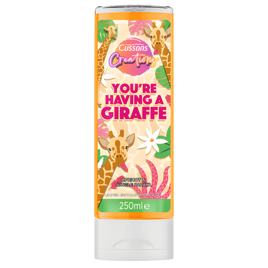 Cussons Kids Body Wash Apricot & Jungle Papaya 250ml – UK Made – Available in Lebanon