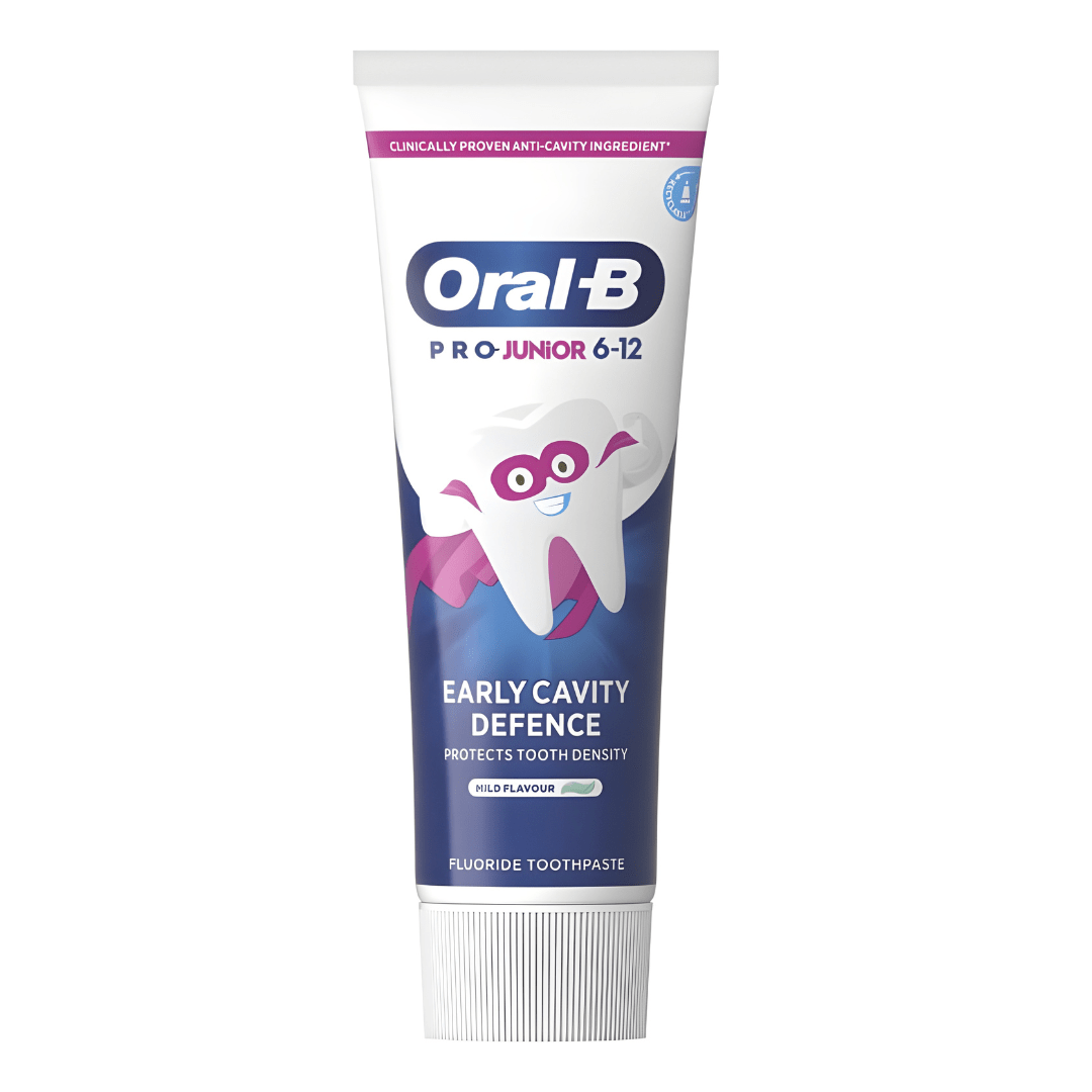 Oral-B Pro Junior Toothpaste 6–12 Years 75ml – UK Made