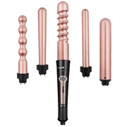 5-in-1 ceramic curling wand set with digital display – available in Lebanon