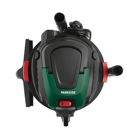 PARKSIDE PWD 12 B1 Wet and Dry Vacuum Cleaner 1300W – 12L Tank Open Box

