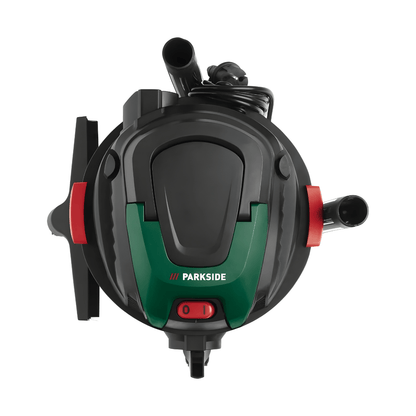 PARKSIDE PWD 12 B1 Wet and Dry Vacuum Cleaner 1300W – 12L Tank Open Box

