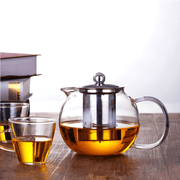 500ml Borosilicate Glass Teapot with Stainless Steel Infuser – Heat Resistant