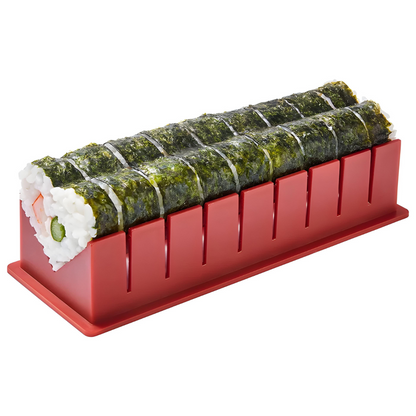 Super Sushi Maker 10-Piece Kit – DIY Home Sushi Mold Set for Beginners

