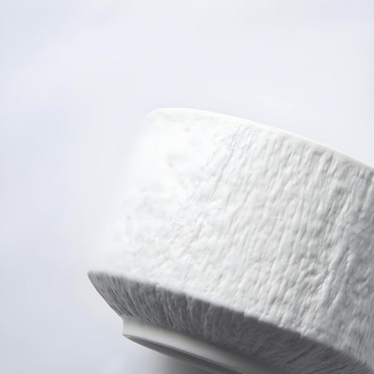 Textured 200ml porcelain mug with saucer – Rock Series, premium ceramic coffee and tea set available in Beirut, Lebanon