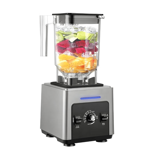2000W heavy-duty commercial blender with 1.8L pitcher, stainless steel 6-blade, and ice-crushing function – perfect for Beirut businesses