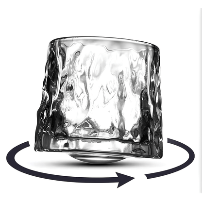150ml rotating whisky glass with hemispherical base, hand-blown lead-free crystal – available in 3 elegant designs for premium drinkware lovers in Beirut