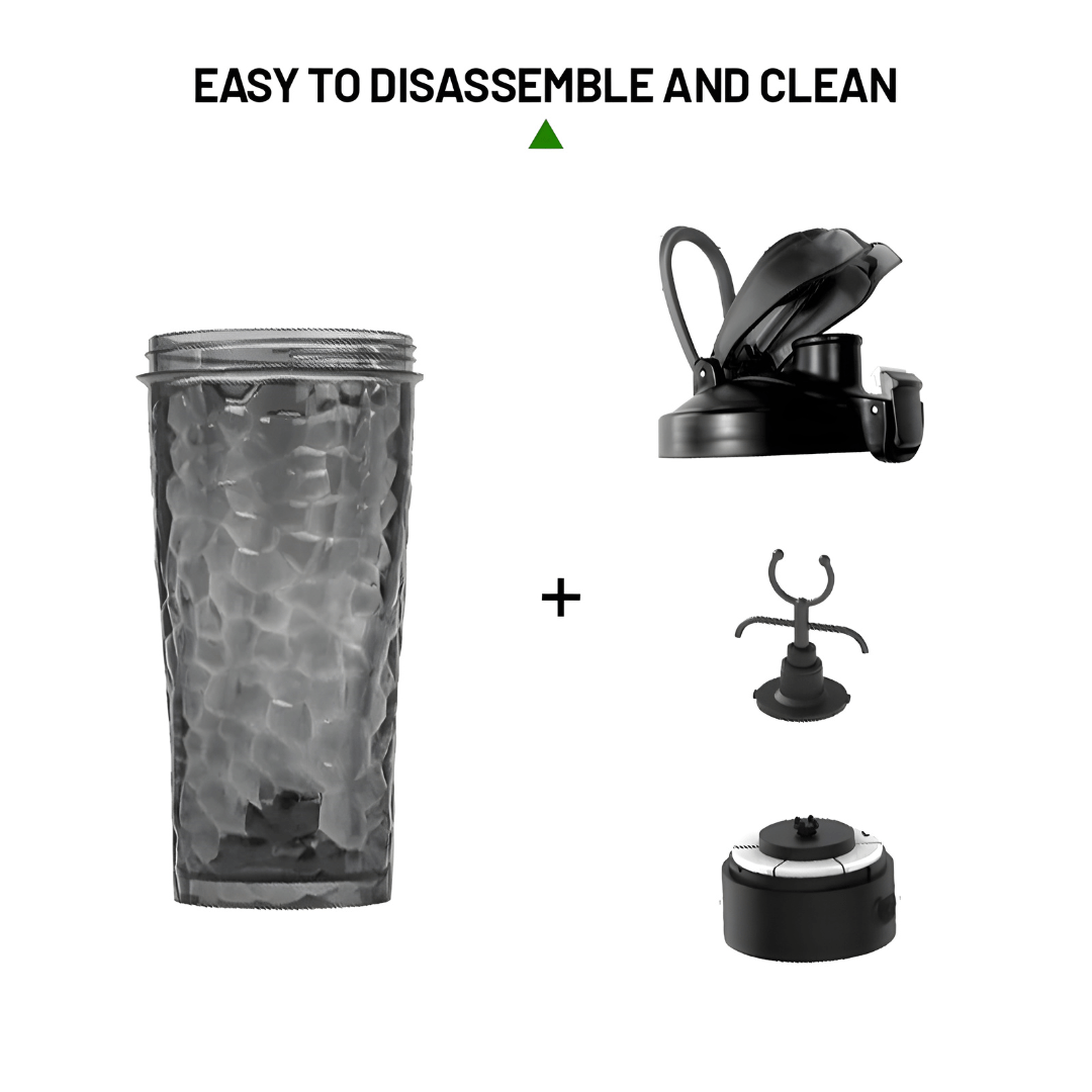 700ml automatic electric mixing cup with leak-proof Tritan bottle, one-click operation, and Type-C charging – ideal for protein and drink powders in Beirut