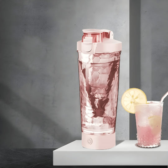 700ml automatic electric mixing cup with leak-proof Tritan bottle, one-click operation, and Type-C charging – ideal for protein and drink powders in Beirut