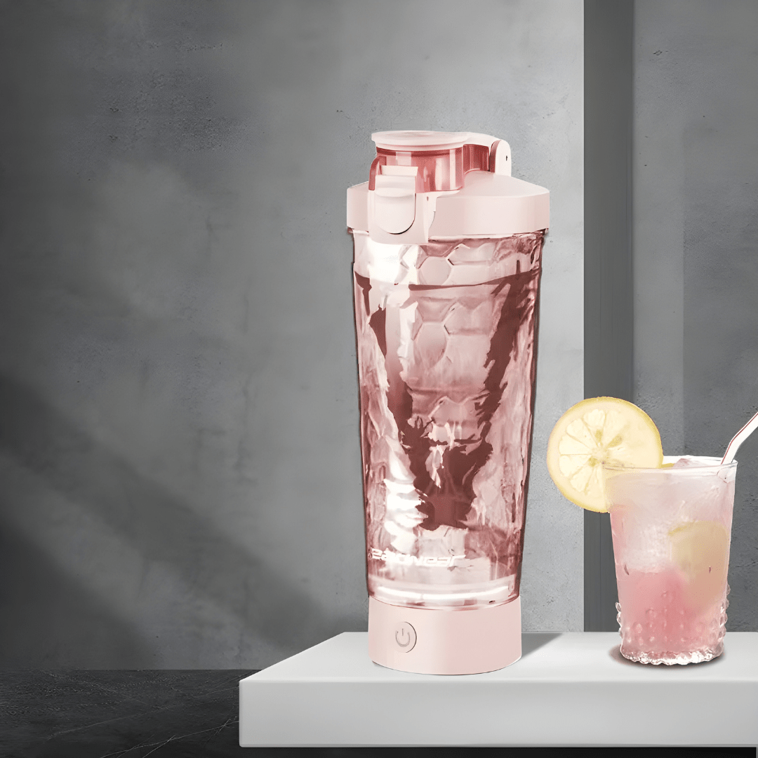 700ml automatic electric mixing cup with leak-proof Tritan bottle, one-click operation, and Type-C charging – ideal for protein and drink powders in Beirut