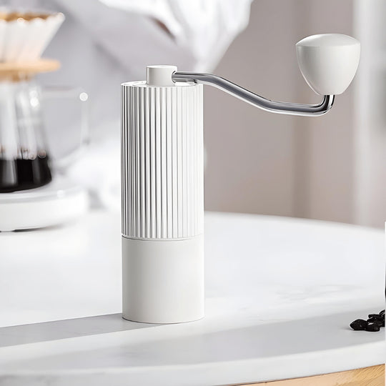 Manual coffee grinder with CNC burr and adjustable settings – available in Beirut, Lebanon