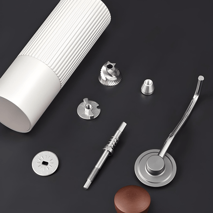 Manual coffee grinder with CNC burr and adjustable settings – available in Beirut, Lebanon