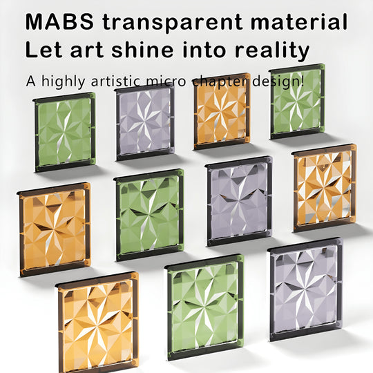 60-piece magnetic building blocks set for kids – nature color educational toy

