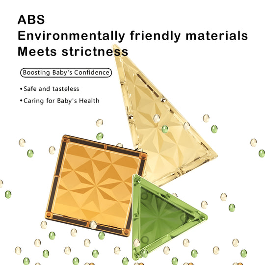 98-piece magnetic diamond blocks building set with dinosaur toys for kids