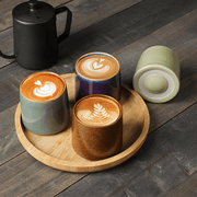 Nordic ceramic espresso cup with 135ml capacity and smooth finish